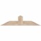 Ekena Millwork Portland Smooth Timber Gable Bracket, Douglas Fir, 48"W x 12"H x 1 1/2"D x 5 1/2"F, 6/12 Pitch GBW048X12X0206POR00SDF - alternate 1
